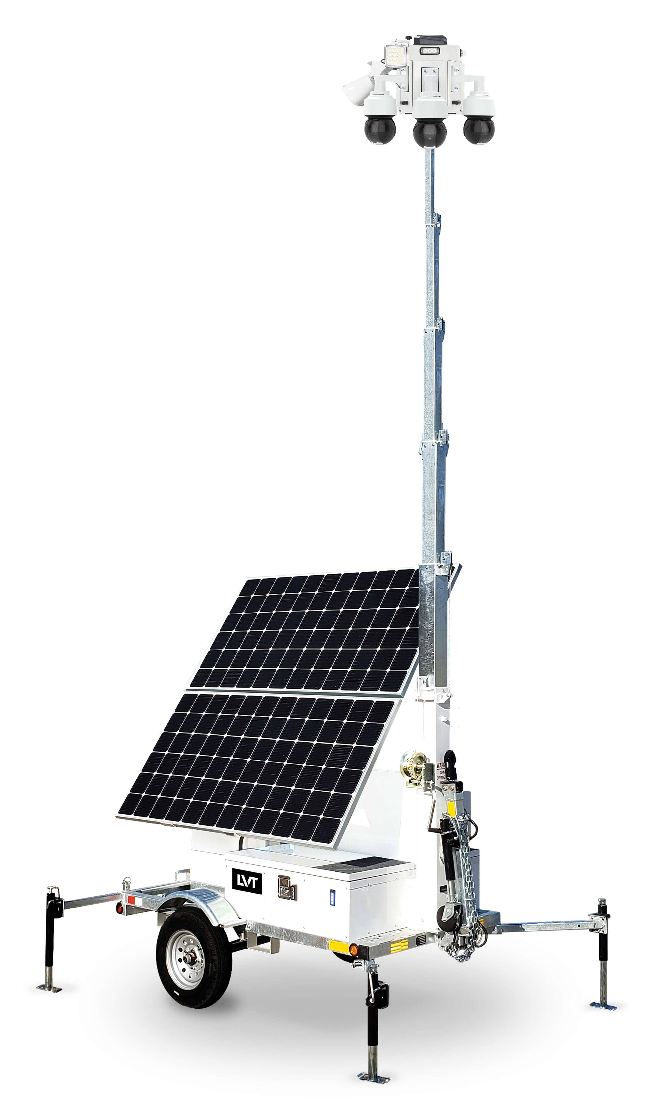 LVT Mobile Solar Surveillance Tower
